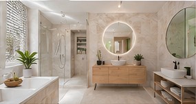 Salle de bains rénovée